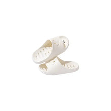 Light open toe platform slippers with drainage holes