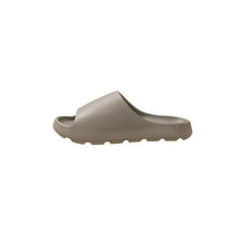 Open Toe Platform Slippers Khaki Woman Slippers