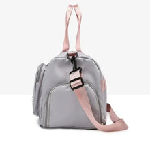 Oversized Oxford Cloth Duffel Bag with Shoulder Strap and Pockets Travel Bags