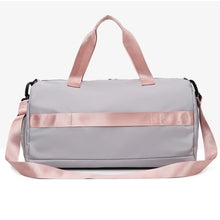 Oversized Oxford Cloth Duffel Bag with Shoulder Strap and Pockets
