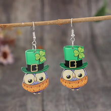 Owl Acrylic Dangle Earrings Earrings