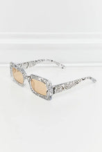 Patterned Rectangle Sunglasses with Polycarbonate Lenses and UV400 Protection Zebra One Size Sunglasses