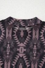 Patterned Semi Sheer Stretch Top for Women Woman T Shirts