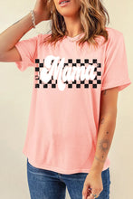 Peach Mama Graphic T-Shirt for Women Watermelon pink