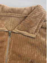 Perfee Pocketed Zip Up Collared Neck Long Sleeve Jacket Woman Outerwear