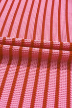 Pink and Red Striped Women’s T Shirt Woman T Shirts