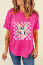 Pink Bunny Graphic T-Shirt for Women Woman T Shirts