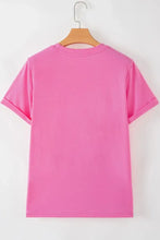 Pink Guitar Graphic T-Shirt for Women Woman T Shirts