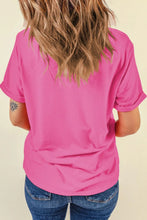 Pink Guitar Graphic T-Shirt for Women