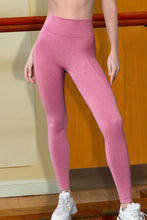 Pink High-Waisted Athletic Leggings for Women Fuchsia Pink