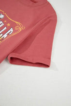 Pink Nashville Music City Graphic Tee for Women Woman T Shirts