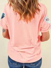 Pink Sequin Heart T-Shirt for Women