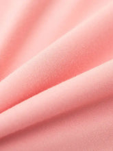 Pink Short Sleeve T-Shirt with Built-In Bra Cups Woman T Shirts