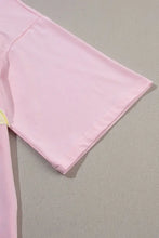 Pink Star Patterned Cotton T Shirt for Women Woman T Shirts