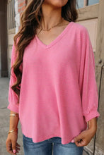 Pink Striped Off Shoulder Long Sleeve Top for Women Woman T Shirts