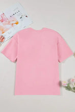 Pink T-Shirt with Bow Detail for Women Woman T Shirts