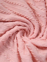 Pink Textured Flutter Sleeve Top for Women Woman T Shirts