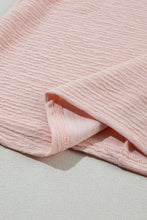 Pink Textured Ruffle Sleeve Blouse for Women