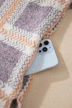 Plaid Button Up Collared Neck Cardigan Woman Outerwear