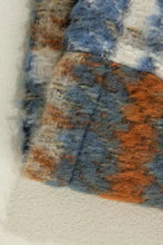 Plaid Collared Neck Jacket with Chest Pockets Woman Outerwear