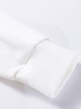 White cotton plaid merry christmas vacation sweatshirt sleeve with ribbed cuffs machine wash cold recommended