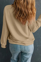 Plus Size Round Neck Long Sleeve Sweatshirt Woman Sweatshirts