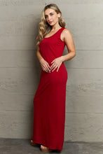 Plus Size Scoop Neck Maxi Tank Dress Woman Maxi Dress