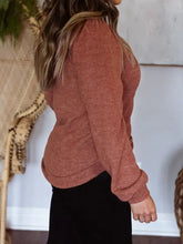 Plus Size Square Neck Long Sleeve T-Shirt Woman T Shirts