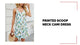 Printed Scoop Neck Cami Dress video preview