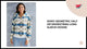 Shiny Geometric Half Zip Drawstring Long Sleeve Hoodie video preview