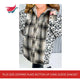 Plus Size Leopard Plaid Button Up Long Sleeve Shacket video preview