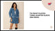 Tie Front Pleated Three-Quarter Sleeve Mini Dress video preview