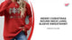 MERRY CHRISTMAS Round Neck Long Sleeve Sweatshirt video preview