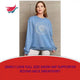 Simply Love Full Size SNOW DAY SUPPORTER Round Neck Sweatshirt video preview