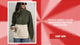 Perfee Ribbed Color Block Half Button Sweatshirt video preview