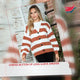Striped Button Up Long Sleeve Sweater video preview