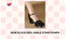 Bow Block Heel Ankle Strap Pumps video preview