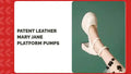 Patent Leather Mary Jane Platform Pumps video preview
