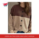 Striped Button Down Long Sleeve Cardigan video preview