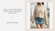 Cable-Knit Dropped Shoulder Hooded Sweater video preview