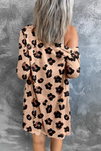 Printed Button Front Longline Cardigan Woman Outerwear