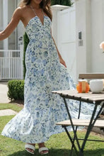 Printed Halter Neck Cami Dress Woman Dress