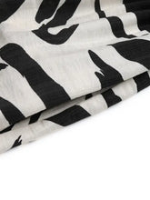 Printed Notched Sleeveless Midi Dress Casual Dresses