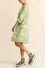 Printed Off Shoulder Drawstring Sleeve Mini Dress Casual Dresses