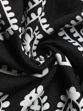 Printed Square Neck Maxi Cami Dress Casual Dresses