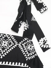 Printed Square Neck Maxi Cami Dress Casual Dresses