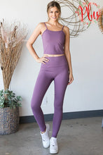 Purple High Waist Leggings for Women Athletic and Everyday Wear