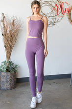 Purple High Waist Leggings for Women Athletic and Everyday Wear