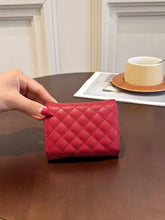 Quilted Leather Cardholder Wallet Set in Multiple Colors Wallets