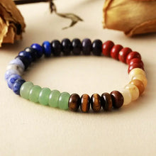 Contrast Natural Stone Bead Bracelet Style A One Size Bracelets